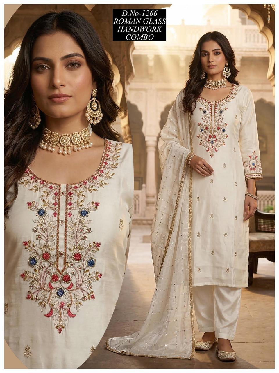Roman Glass Handwork 3-Piece Suit Combo