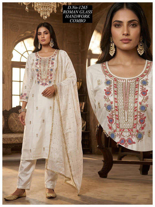 Roman Glass Handwork 3-Piece Suit Combo